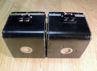 VINTAGE SOVIET KLANGFILM PAIR LOMO KINAP 1A16 / 1A 16 CINEMA DRIVER SPEAKER 7