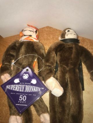 2 Vintage Woot Flying Monkeys - Make me an offer or I will destroy them 2