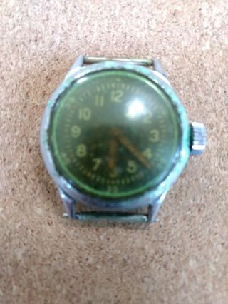 Waltham Military Watch Fssc - 88 - W - 800 Wwii 1944 Part 10616 16 Jewels 6/0 B