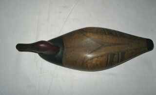 Vintage Duck Decoy by Frank Adams 10 3/4 