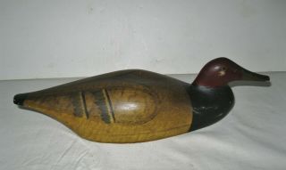 Vintage Duck Decoy by Frank Adams 10 3/4 