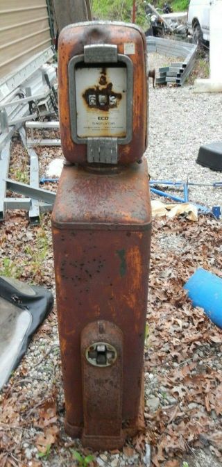 Vintage Eco Air Meter Tire Pump (ship Anywhere)