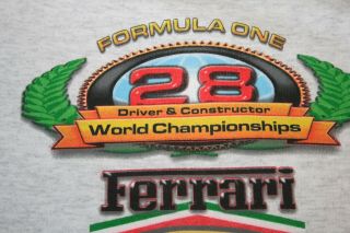 Vtg Ferrari 512 Sweatshirt NWT 2004 Monterey Rolex 330 Laguna Seca 2XL F1 8