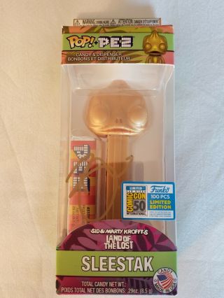 - Rare Funko Pop Pez Sleestak.  Limited Edition Of Only 100 Signed By Brian