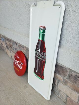 VINTAGE 40’s COCA COLA OLD DRINK BOTTLE PILASTER ONLY.  NO BUTTON 4