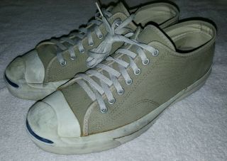 Vintage Converse Jack Purcell Tennis Sneakers Shoes Men 