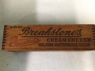 Vintage Cheese Box Breakstones Cream Cheese 2