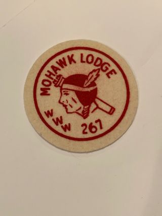 Oa Lodge 267,  267r2 Rare Felt Round Patch