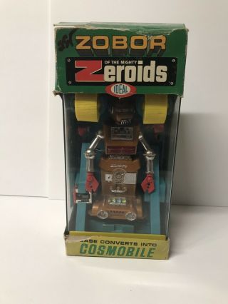 Vintage 1960s Ideal Zeroids Robot Htf Nos Zobor