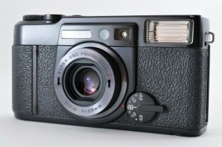 Rare Exc,  Fujifilm Klasse W Black 35mm Film Point & Shoot From Japan F/s 4024