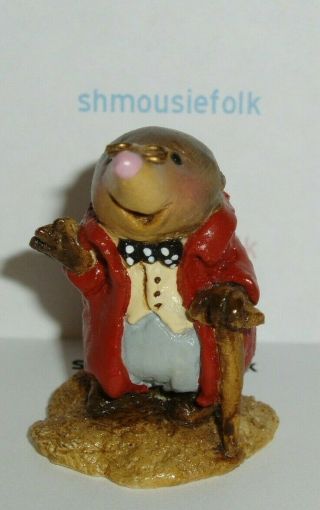 Vintage Wee Forest Folk Ww - 1 Wind In The Willows Mole
