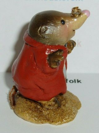 VINTAGE Wee Forest Folk WW - 1 WIND IN THE WILLOWS MOLE 3