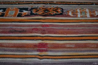 Moroccan Handmade Rug - Vintage Berber - 4 ' 5  x6 ' 6  Bohimean Tribal Antique rug 12
