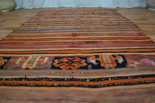 Moroccan Handmade Rug - Vintage Berber - 4 ' 5  x6 ' 6  Bohimean Tribal Antique rug 6
