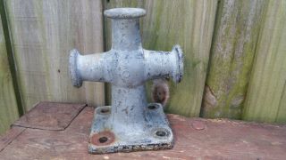 Vintage Perko Iron Mooring Bollard