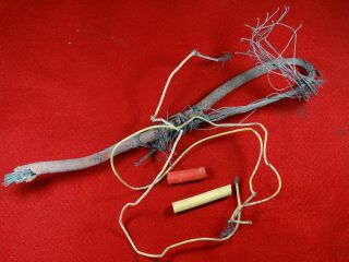 Ww2 German Piece Of V2 Rocket A4 Cables Set From Electronic Section See Photos