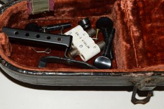 4/4 Full Size Vintage Gibson Violin Model V - 100 - 1142 11