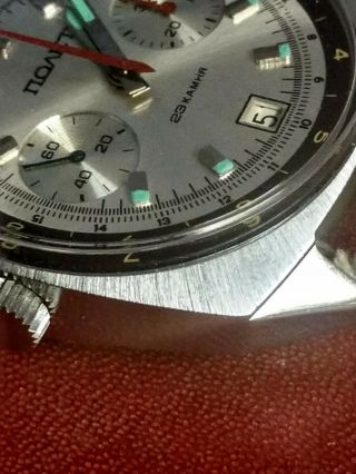 Vintage Soviet Russian Poljot Chronograph Wrist Watch 23 Jewels Aviator 3133