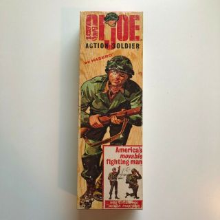 Vintage 1964 Gi Joe Action Soldier Box Only