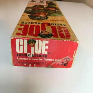 Vintage 1964 GI Joe Action Soldier Box Only 5