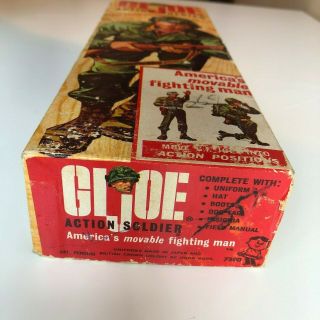 Vintage 1964 GI Joe Action Soldier Box Only 6