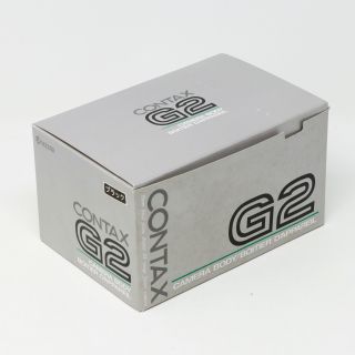 [RARE BOXED N - MINT] CONTAX G2 Black Body [from Japan] 10