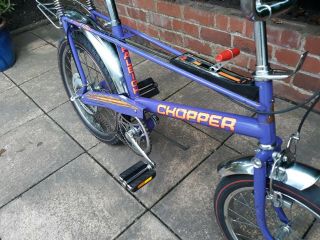 raleigh chopper mk 11 ultra violet vintage 11