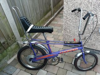 raleigh chopper mk 11 ultra violet vintage 8