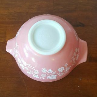 Vintage Pink Gooseberry Pyrex Cinderella Set Complete 8