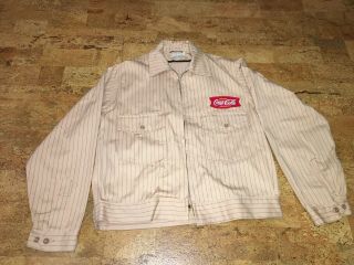 Vintage Coca Cola Coke Employee Uniform Size44 - L Riverside Masterbuilt