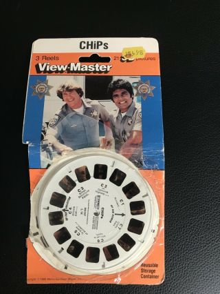 1980 View Master 3 Reel Pack Chips