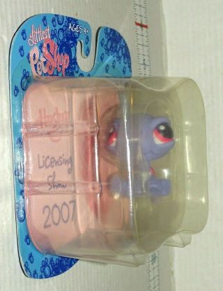 LPS Littlest Pet Shop Rare Licensing Show Purple Turtle 2007 NRFP 6