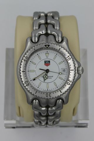 Tag Heuer WG1112.  BA0423 Watch Men ' s SEL SS $1500 Link S/EL White Crystal 2