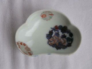 Small Antique Japanese Fukagawa Plate Or Dish 1920s Taisho Era Handpainted 4369