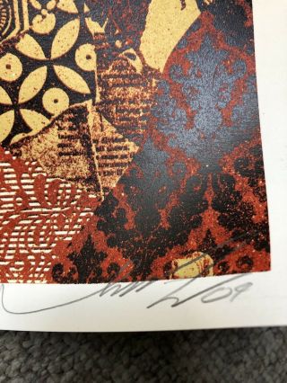 Michael Jordan Shepard Fairey Signed Uda x 3 Print Set 18x24 Rare Ltd.  523 3