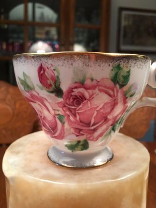 Lady Margaret Fine Bone Queen Anne China Tea Cup - Made In England Great Cond