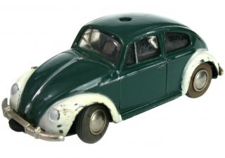 Vintage Schuco 1046 Micro Racer Volkswagen Beetle Vw Bug Windup Toy Car