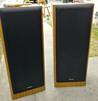 Vintage Technics Sb - A30 200 Watt Speakers Pair Made In Usa