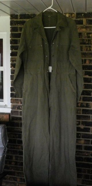 Wwii Us Army Hbt Mechanic Coveralls No Holes Tears Or Stains