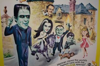 1966 Munster,  Go Home One Sheet Movie Poster Universal Vintage 3