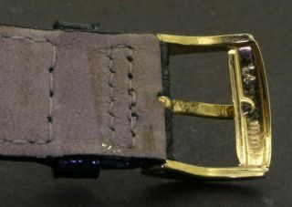 Audemars Piguet vintage 18K gold elegant square mechanical men ' s watch 8