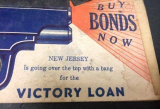 WWII Buy War Bond Counter Bank Advertisement,  Crandury,  NJ,  NR 3