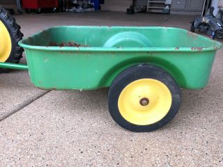 VINTAGE John Deere 4020 Diesel Pedal Tractor W/Trailer 6