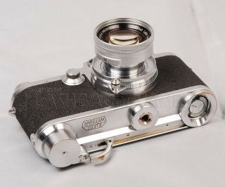 Rare Leica Pistol Scnoo Chrome For Leica Iiic Rapidwinder From Japan 015864