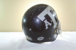 TEXAS A&M Bill Kelley Clear Shell Vtg Game Worn Football Helmet 1982 7 5/8 6
