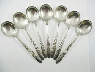 " Colonnade " Sterling Silver Flatware By Manchester No Monogram