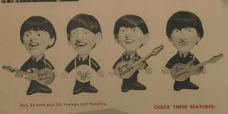 Beatles 1964 FULL SET OF ALL FOUR 5 