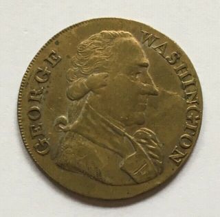 Rare George Washington " Success To The United States " Coin - 1790s