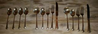 Chippendale By Towle Sterling Silver Five Piece Place Setting X2 4 Spoons