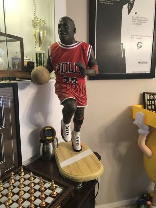 Michael Jordan 3’ Statue Rare,  Try And Find Another In This